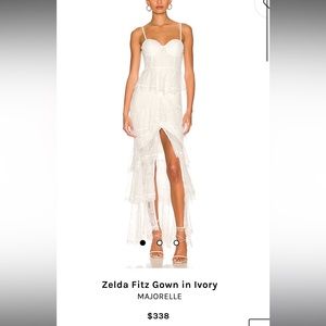 COPY - MAJORELLE white gown